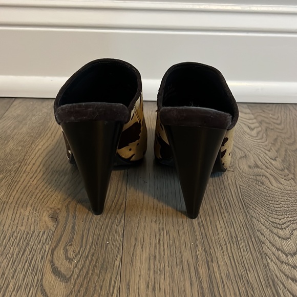 Jeffrey Campbell Calf Hair Heel Mules - Picture 4 of 7
